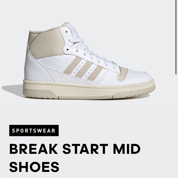 adidas Shoes - Adidas White and Tan Sneakers